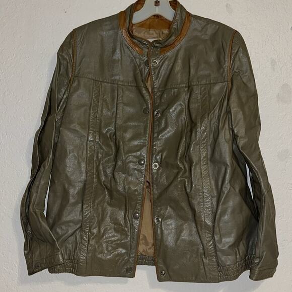 Vintage leather jacket Split end ltd. Y2k 90s • unisex - Picture 3 of 11